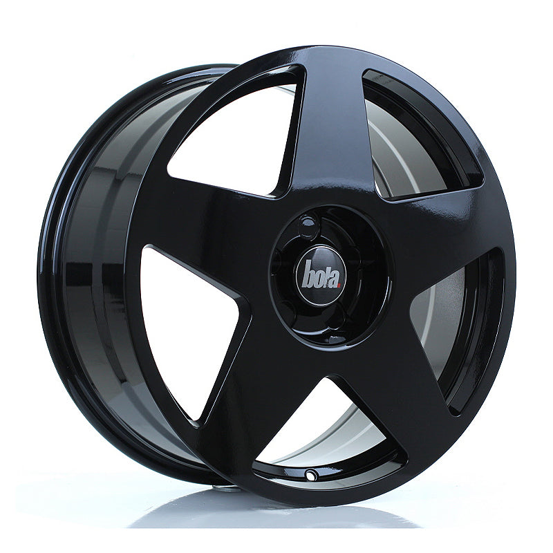 BOLA B10 Alloy Wheel 19x8.5 5x100 ET25 To 45 72.6mm CB Gloss Black