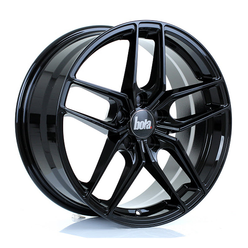 BOLA B11 Alloy Wheel 18x8 5x115 ET30 To 45 72.6mm CB Gloss Black