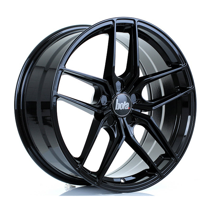 BOLA B11 Alloy Wheel 19x8.5 5x127 ET25 To 52 72.6mm CB Gloss Black