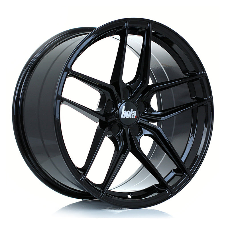 BOLA B11 Alloy Wheel 19x9.5 5x112 ET25 To 45 72.6mm CB Gloss Black