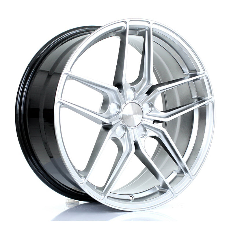 BOLA B11 Alloy Wheel 19x8.5 5x118 ET25 To 52 72.6mm CB Hyper Silver