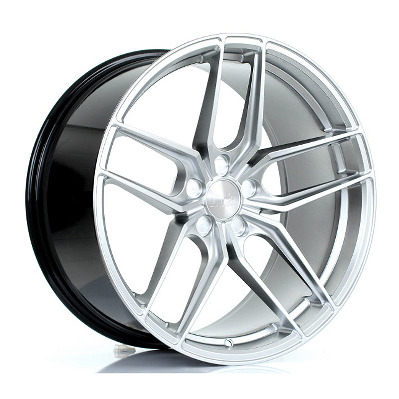 BOLA B11 Alloy Wheel 20x10 5x120 ET20 To 45 72.6mm CB Hyper Silver