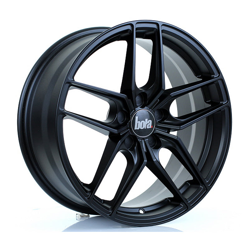 BOLA B11 Alloy Wheel 18x8 5x112 ET30 To 45 72.6mm CB Matt Black