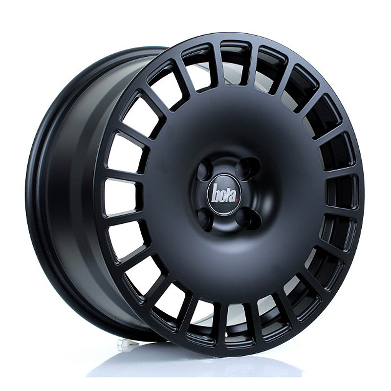 BOLA B12 Alloy Wheel 17x8 5x108 ET30 To 45 72.6mm CB Matt Black