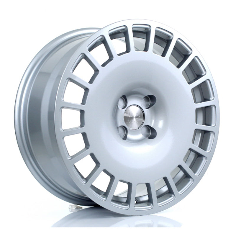 BOLA B12 Alloy Wheel 17x8 4x98 ET30 To 45 72.6mm CB Crystal Silver