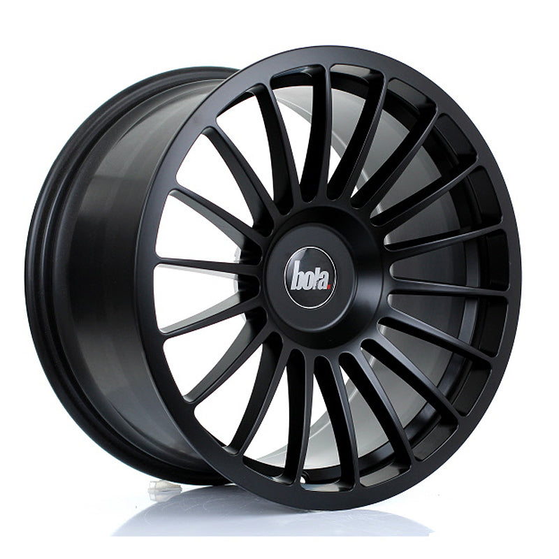 BOLA B14 Alloy Wheel 18x9.5 5x98 ET30 To 45 72.6mm CB Matt Black