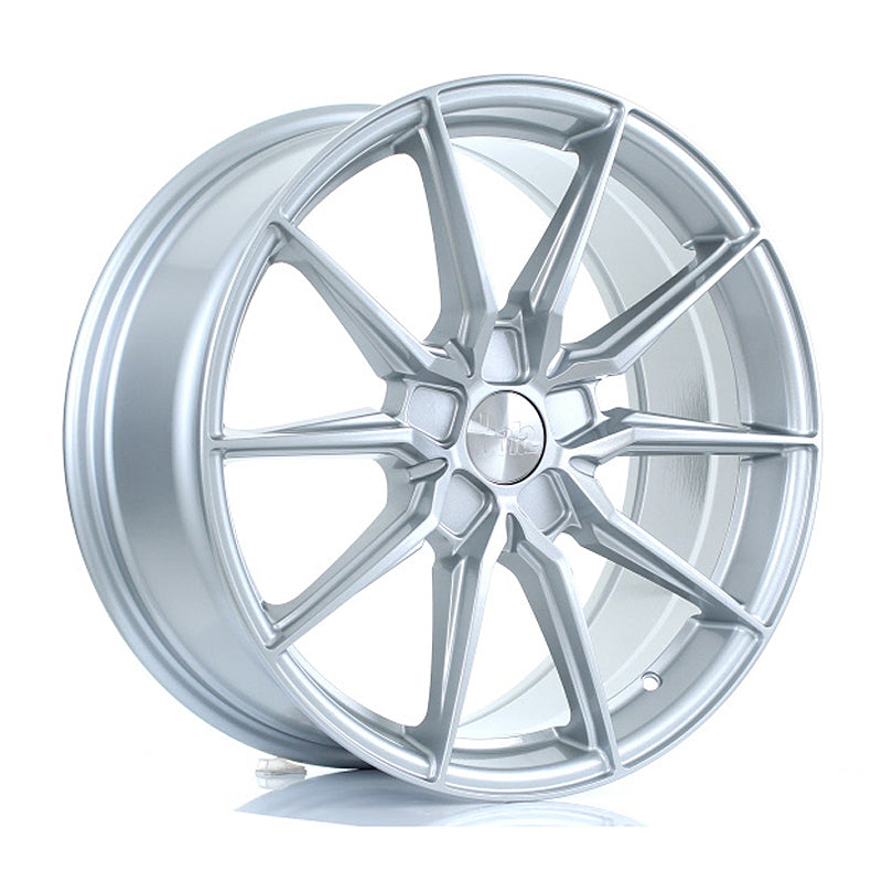 BOLA B16 Alloy Wheel 19x8.5 5x128 ET25 To 45 72.6mm CB Crystal Silver
