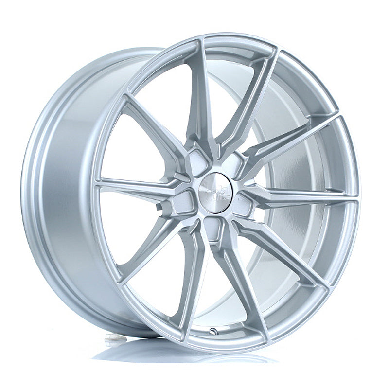 BOLA B16 Alloy Wheel 19x9.5 5x100 ET25 To 45 72.6mm CB Crystal Silver