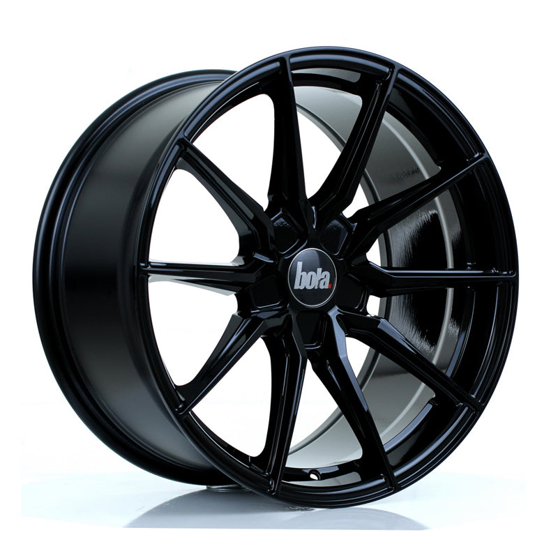 BOLA B16 Alloy Wheel 19x9.5 5x115 ET25 To 45 72.6mm CB Gloss Black