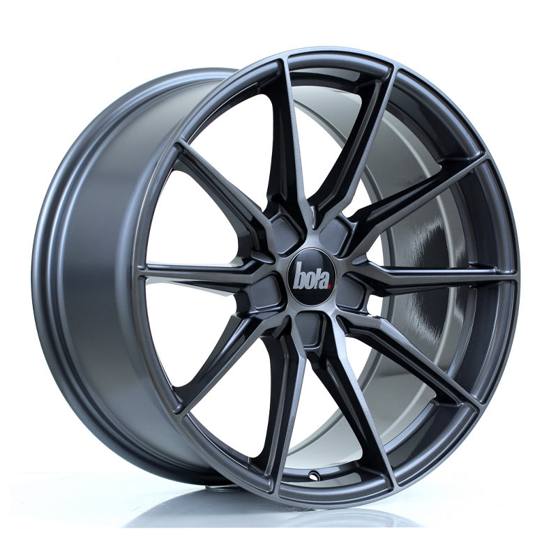 BOLA B16 Alloy Wheel 19x9.5 5x110 ET25 To 45 72.6mm CB Titanium