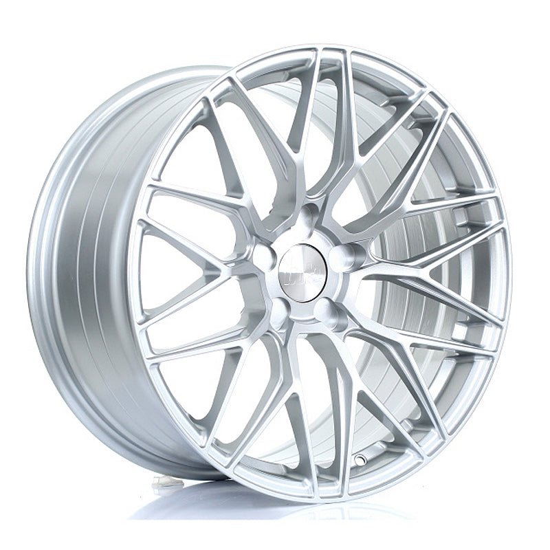 BOLA B17 Alloy Wheel 19x9.5 5x108 ET25 To 45 72.6mm CB Crystal Silver