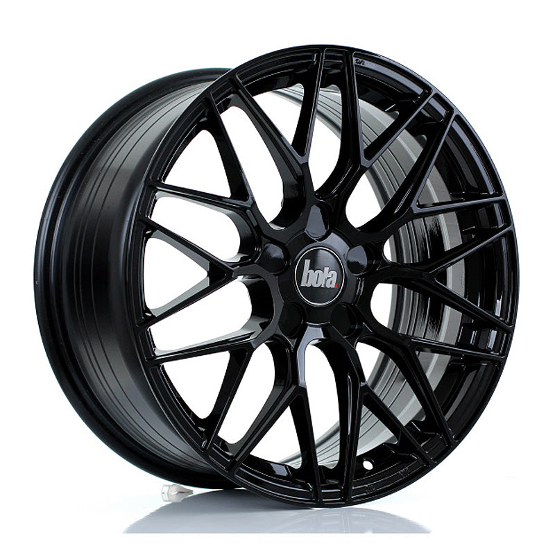 BOLA B17 Alloy Wheel 17x8 5x100 ET35 To 45 72.6mm CB Gloss Black
