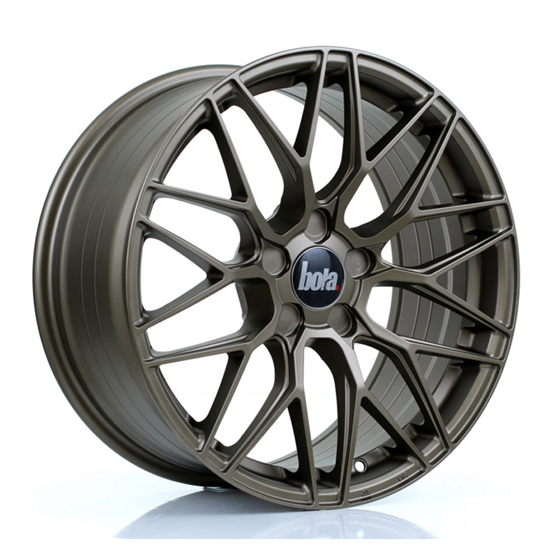 BOLA B17 Alloy Wheel 18x8.5 5x128 ET25 To 45 72.6mm CB Matt Bronze