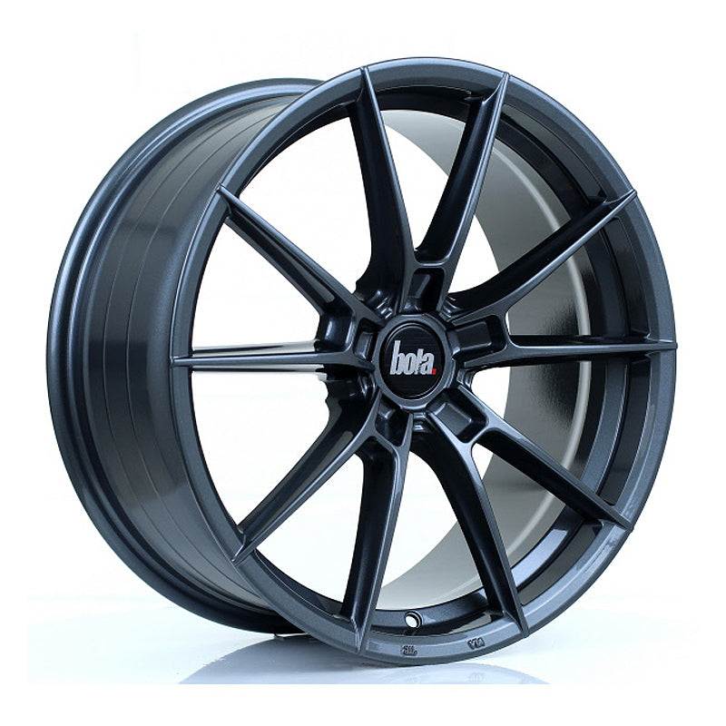 BOLA B19 Alloy Wheel 18x8 5x98 ET35 To 45 72.6mm CB Gloss Gunmetal