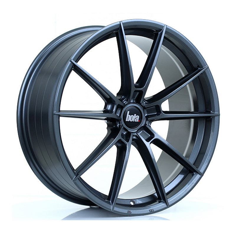 BOLA B19 Alloy Wheel 20x8.5 5x115 ET40 To 45 72.6mm CB Gloss Gunmetal