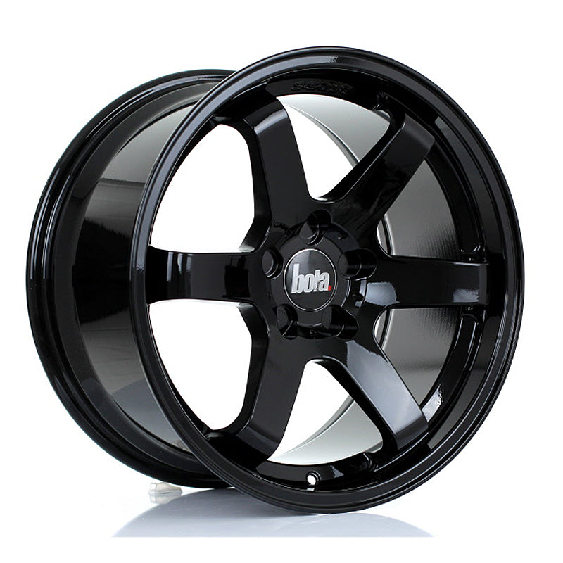 BOLA B1 Alloy Wheel 18x9.5 5x112 ET35 To 45 67.1mm CB Gloss Black