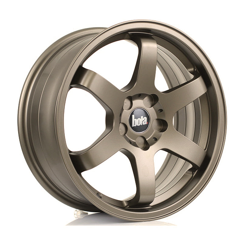 BOLA B1 Alloy Wheel 17x7.5 4x108 ET40 To 45 73.1mm CB Matt Bronze