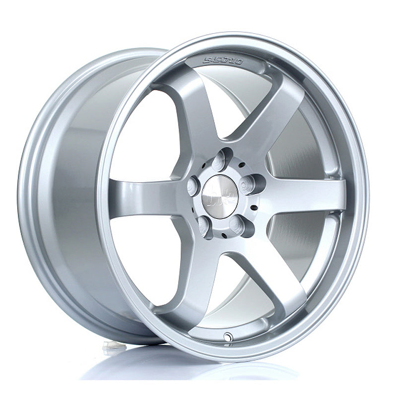 BOLA B1 Alloy Wheel 18x9.5 5x127 ET30 To 45 72.6mm CB Silver