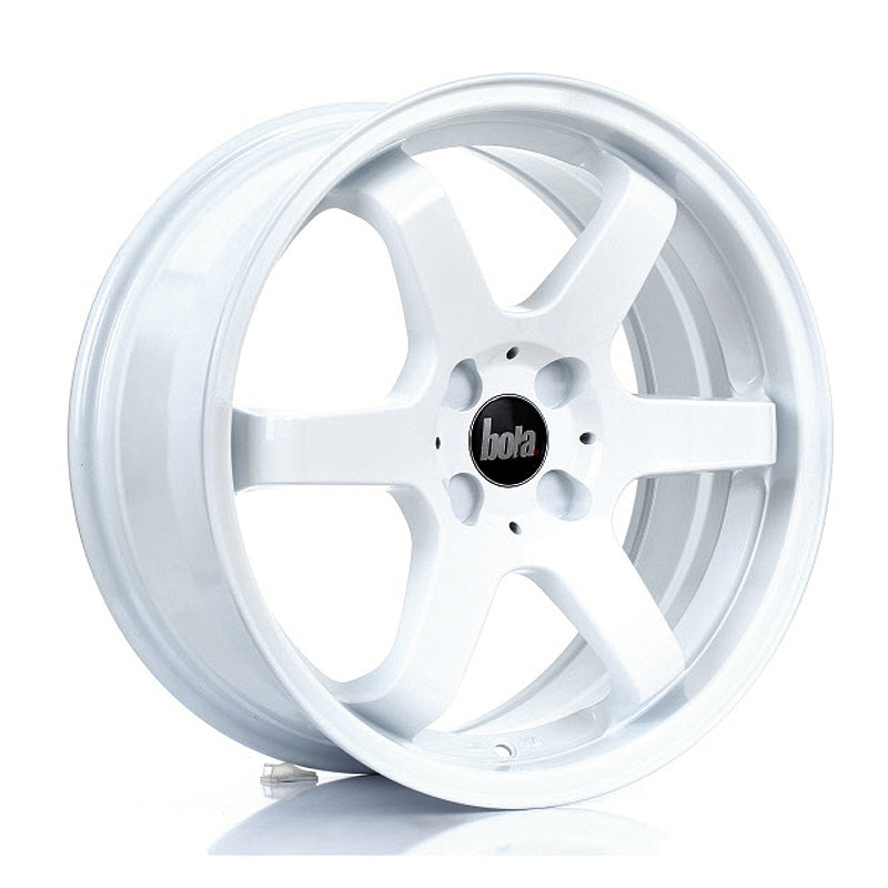 BOLA B1 Alloy Wheel 17x7.5 4x114 ET40 To 45 72.6mm CB White