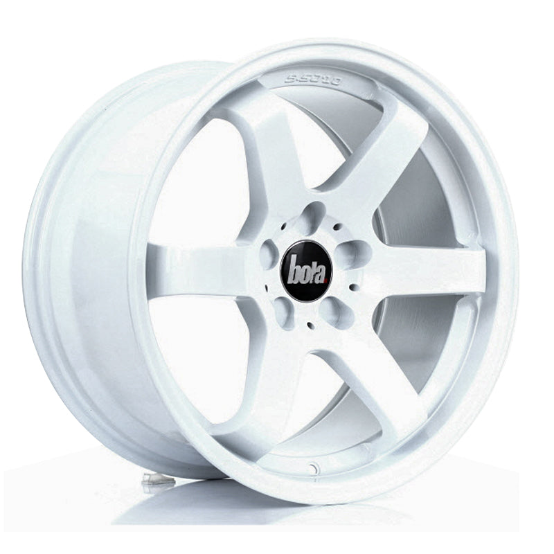 BOLA B1 Alloy Wheel 18x9.5 5x112 ET30 To 45 72.6mm CB White