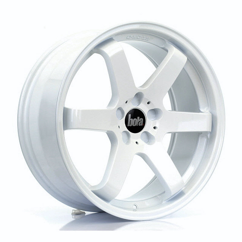 BOLA B1 Alloy Wheel 19x8.5 5x130 ET30 To 45 72.6mm CB White