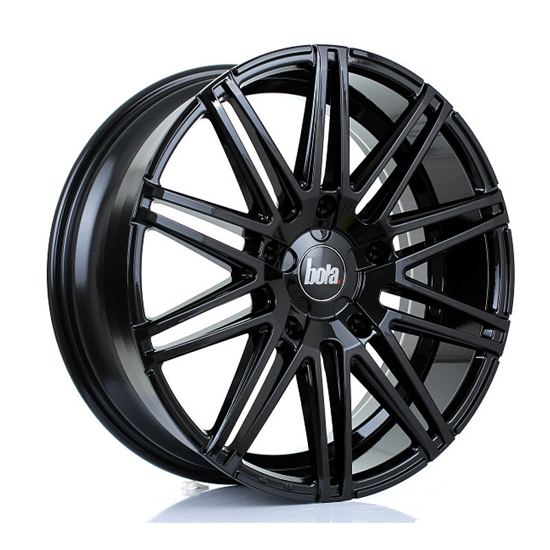 BOLA B20 Alloy Wheel 20x8 5x160 ET45 65.1mm CB Gloss Black