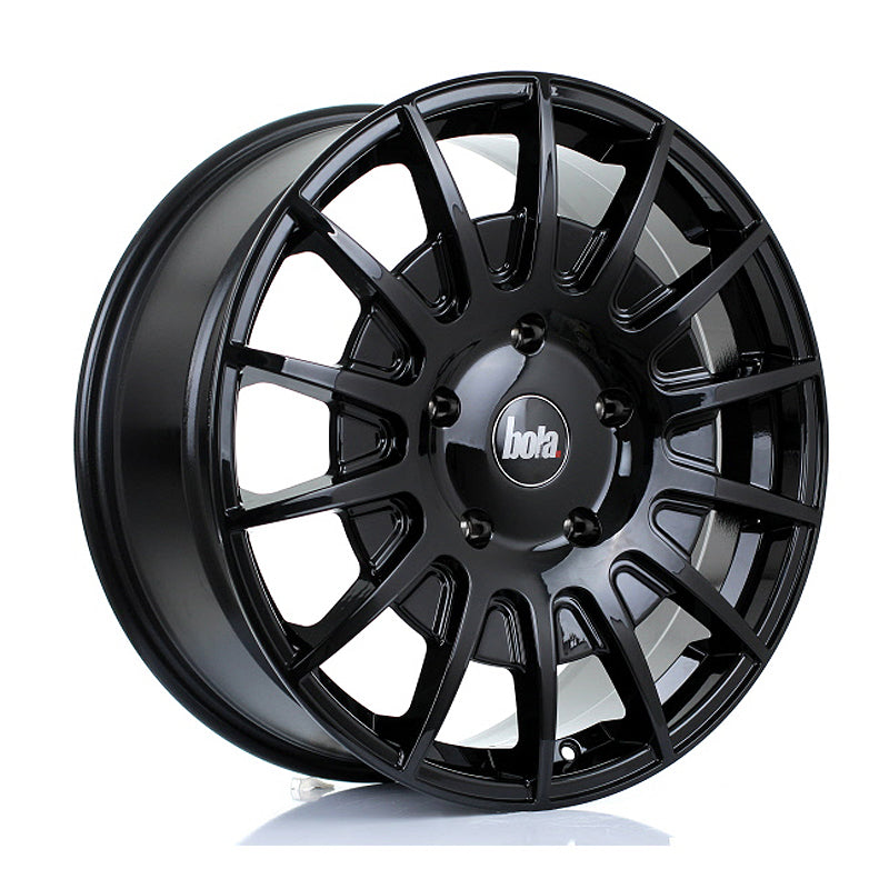 BOLA B21 Alloy Wheel 20x8 5x160 ET50 65.1mm CB Gloss Black