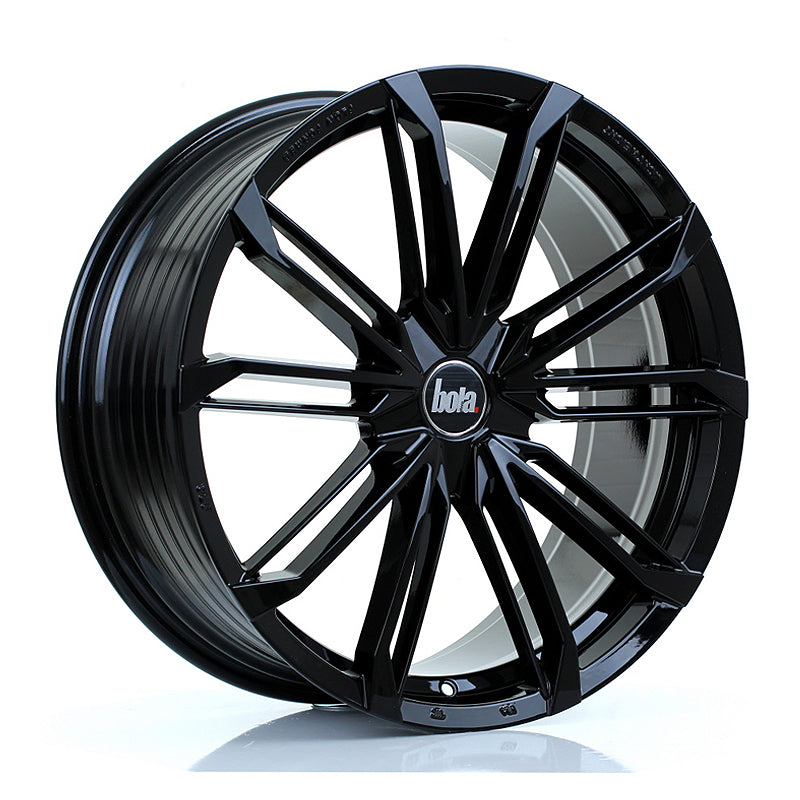 BOLA B23 Alloy Wheel 20x8.5 5x98 ET38 To 45 72.6mm CB Gloss Black