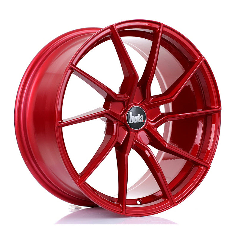 BOLA B25 Alloy Wheel 18x8.5 5x120 ET25 To 45 72.6mm CB Candy Red