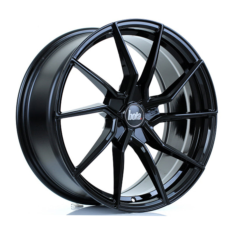 BOLA B25 Alloy Wheel 19x8.5 5x115 ET25 To 45 72.6mm CB Gloss Black
