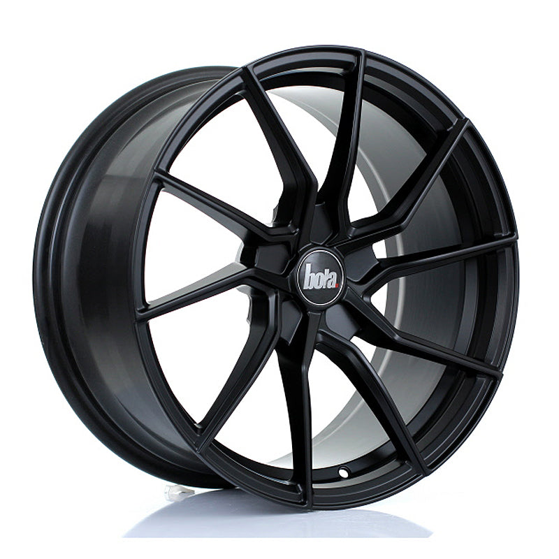 BOLA B25 Alloy Wheel 18x8.5 5x100 ET25 To 45 72.6mm CB Matt Black