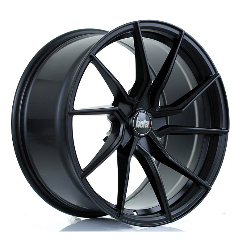 BOLA B25 Alloy Wheel 19x9.5 5x100 ET25 To 45 72.6mm CB Matt Black