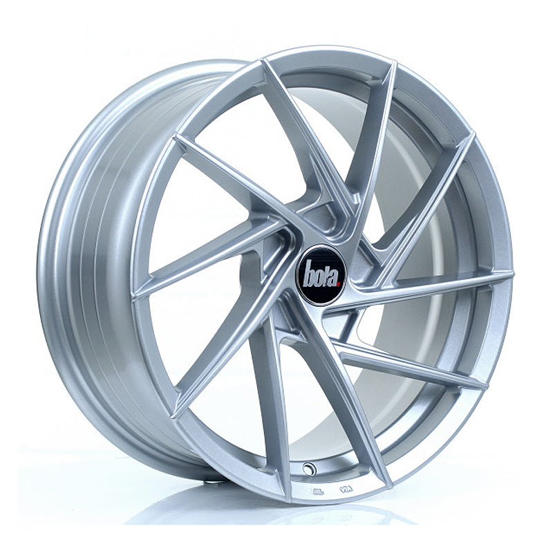BOLA B26 Alloy Wheel 17x7.5 5x105 ET40 To 45 72.6mm CB Crystal Silver