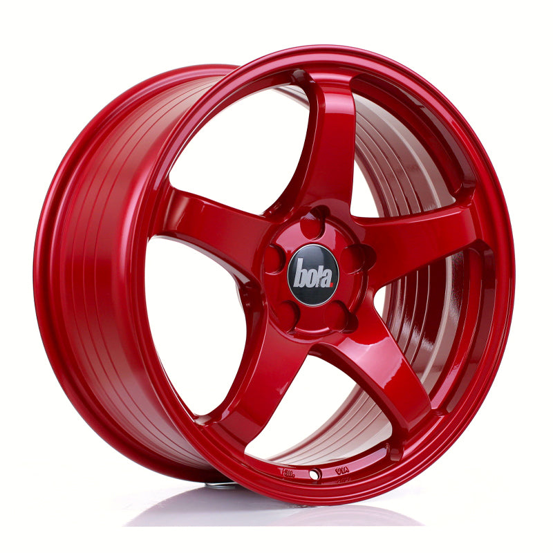 BOLA B2R Alloy Wheel 18x8.5 5x114 ET40 To 45 72.6mm CB Candy Red