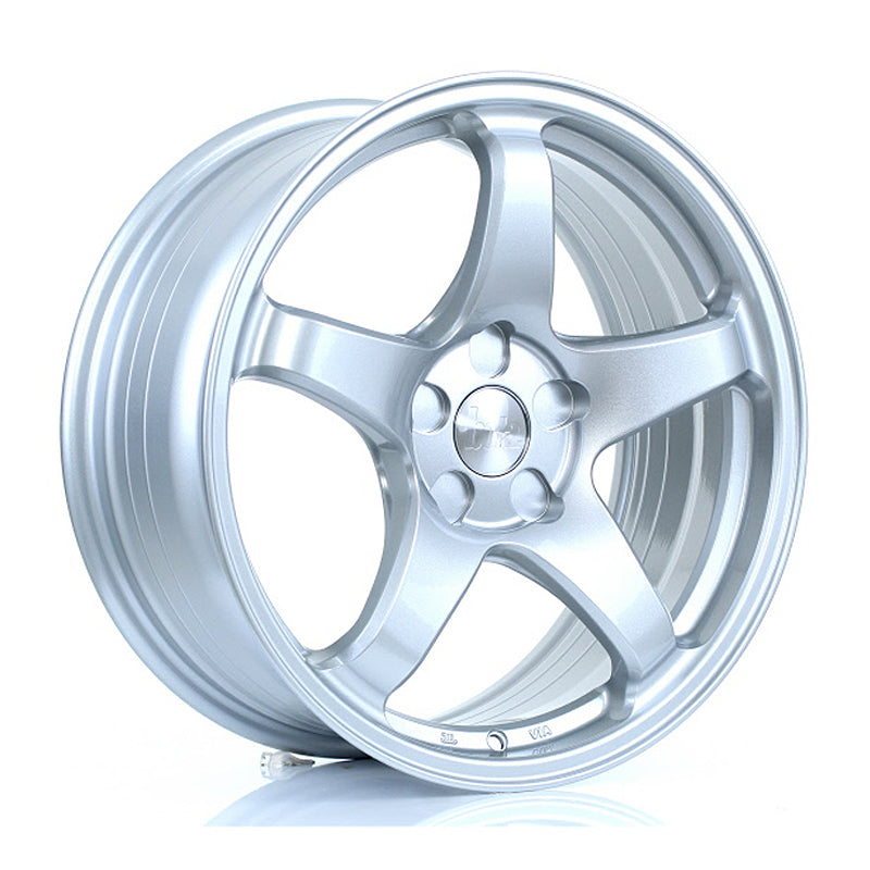 BOLA B2R Alloy Wheel 17x7.5 5x115 ET40 72.6mm CB Crystal Silver
