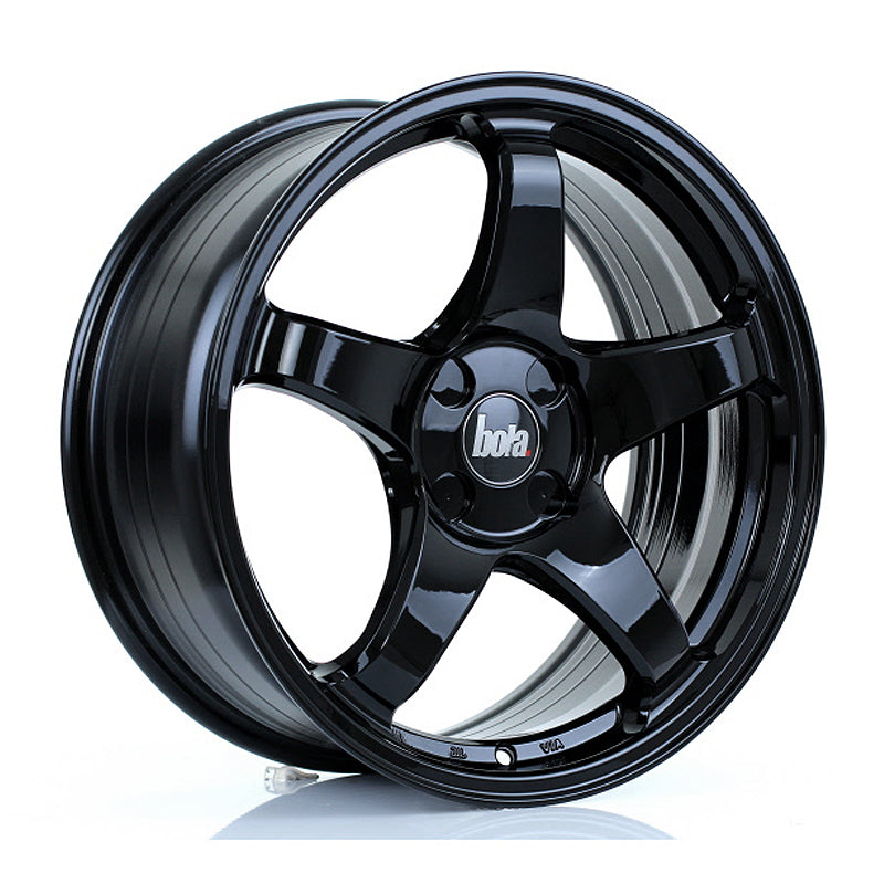 BOLA B2R Alloy Wheel 17x7.5 4x100 ET40 72.6mm CB Gloss Black