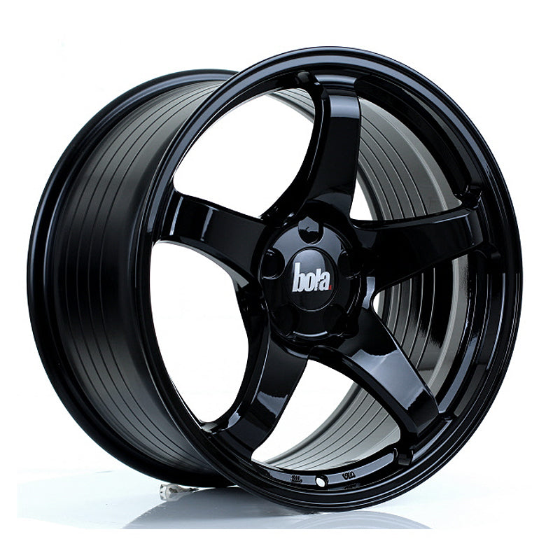 BOLA B2R Alloy Wheel 18x9.5 5x120 ET30 To 45 72.6mm CB Gloss Black