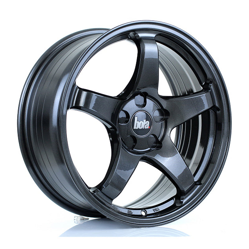 BOLA B2R Alloy Wheel 17x7.5 5x98 ET40 72.6mm CB Gloss Gunmetal
