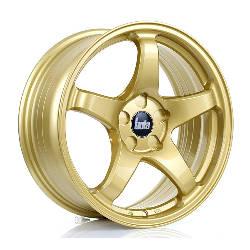 BOLA B2R Alloy Wheel 17x7.5 5x100 ET40 72.6mm CB Gold