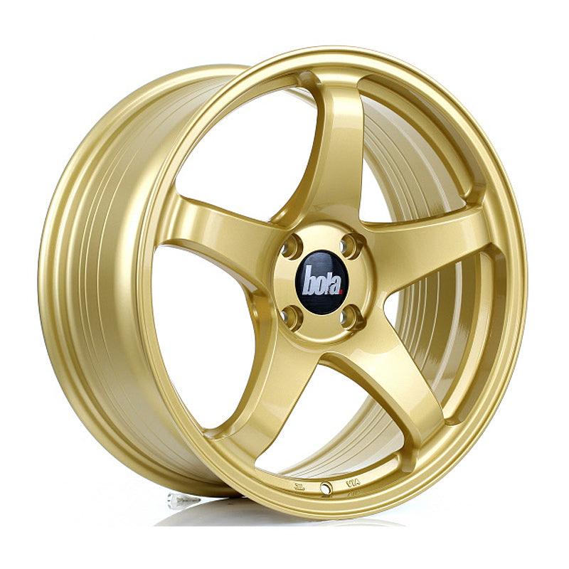 BOLA B2R Alloy Wheel 18x8 4x108 ET40 72.6mm CB Gold