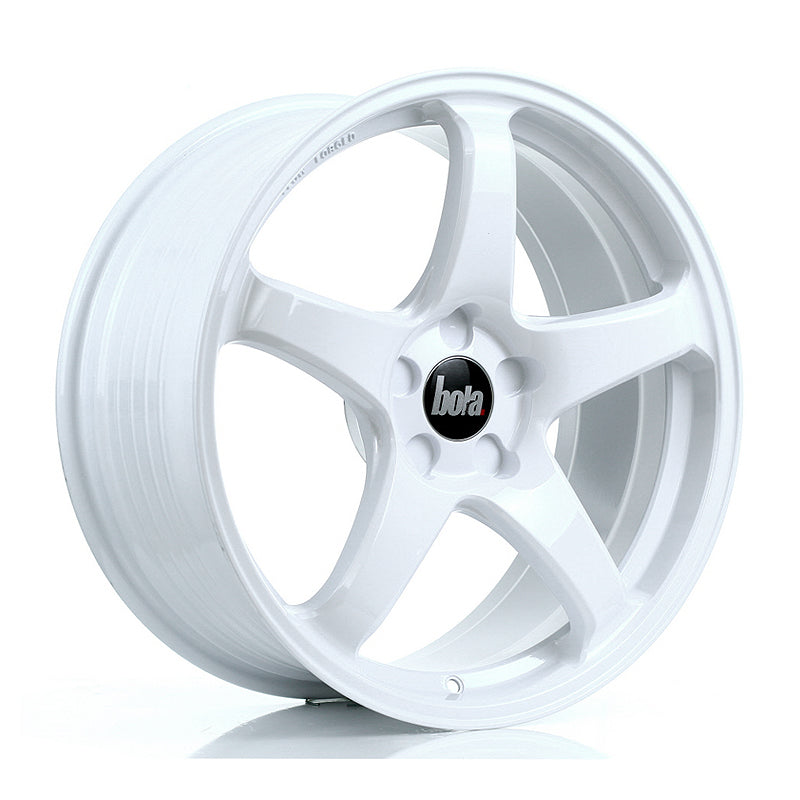 BOLA B2R Alloy Wheel 19x8.5 5x120 ET25 To 45 72.6mm CB White