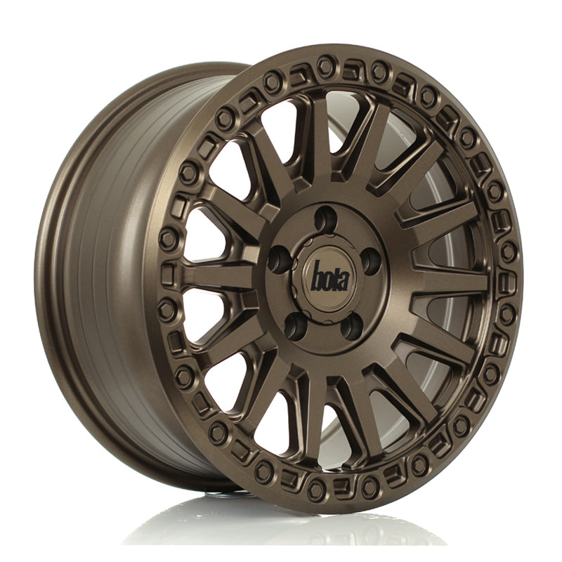 BOLA B30 Alloy Wheel 17x8.0 5x132 ET25 To 50 65.1mm CB Matt Bronze