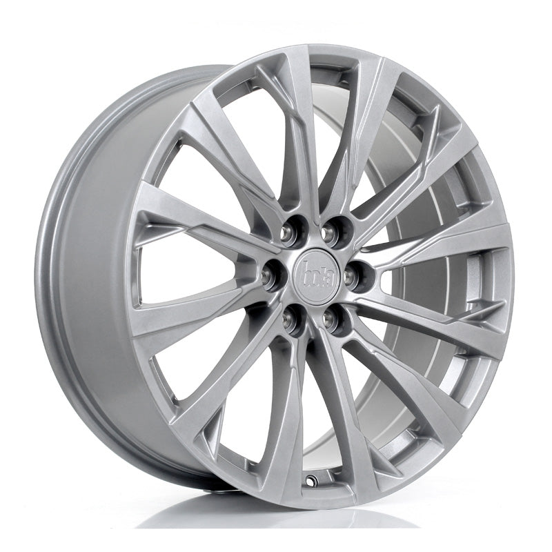 BOLA B34 Alloy Wheel 20x8.5 6x120 ET50 74.6mm CB Crystal Silver