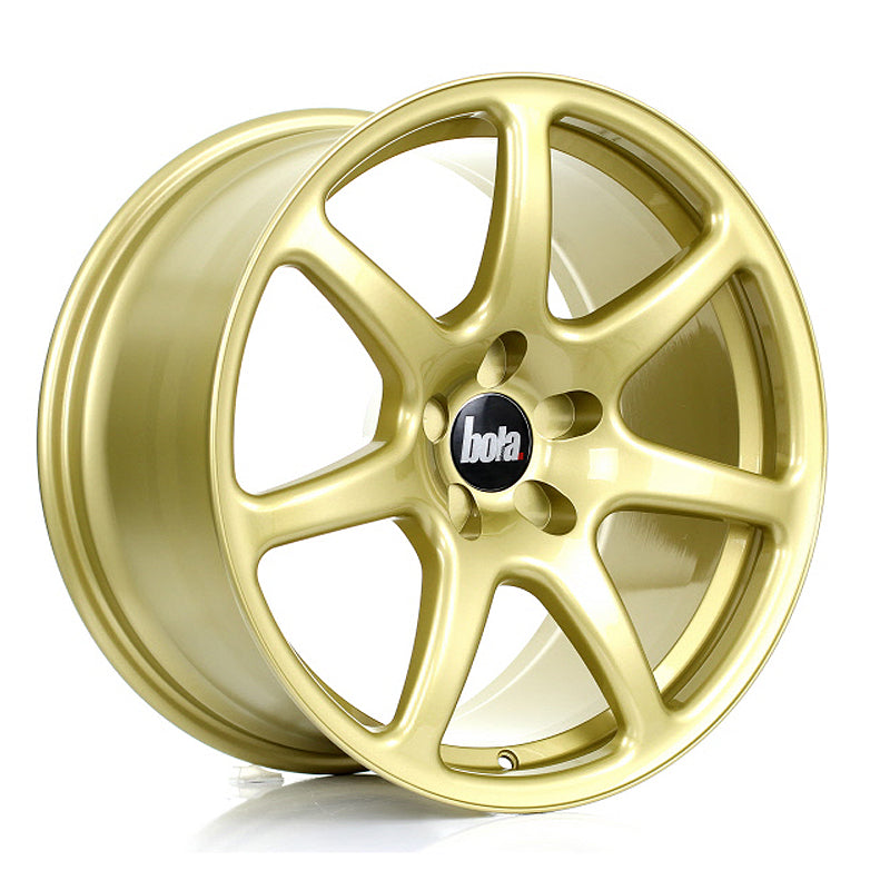 BOLA B7 Alloy Wheel 18x9.5 5x98 ET25 To 45 72.6mm CB Gold