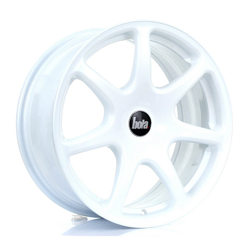 BOLA B7 Alloy Wheel 17x7.5 5x118 ET30 To 45 72.6mm CB White