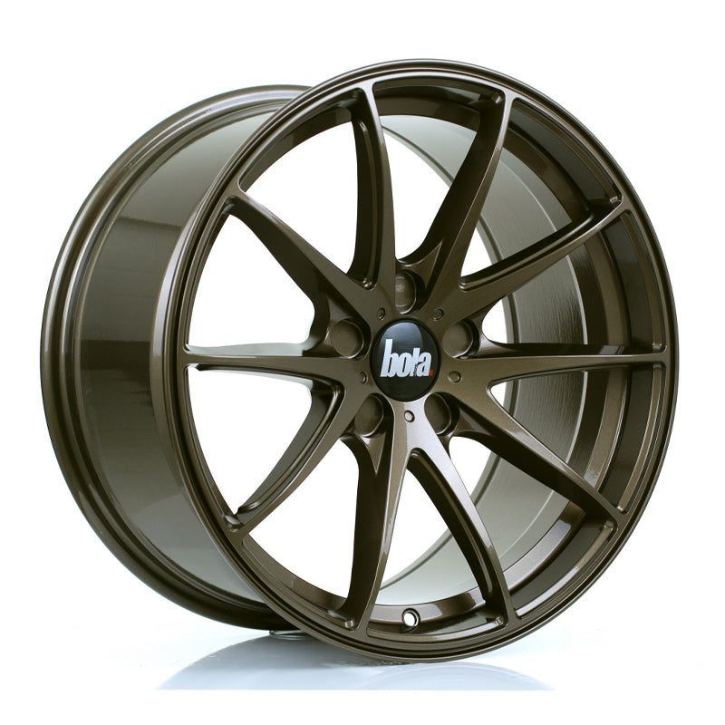 BOLA B9 Alloy Wheel 18x9 5x98 ET30 To 45 72.6mm CB Gloss Bronze