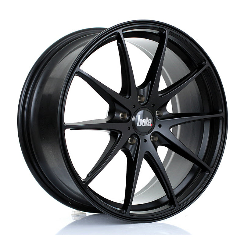 BOLA B9 Alloy Wheel 18x8 5x100 ET30 To 45 72.6mm CB Matt Black