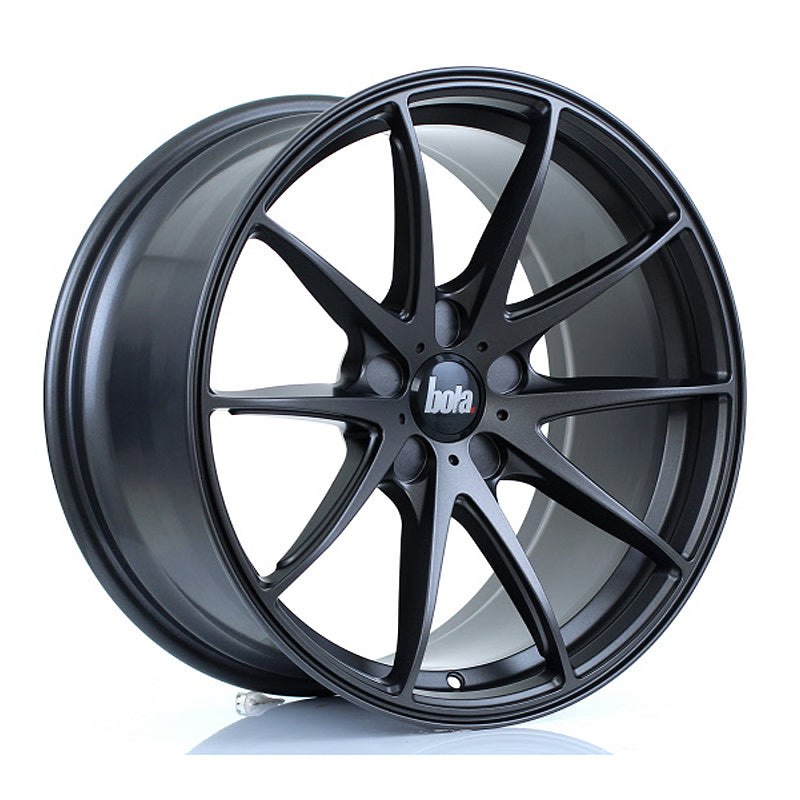BOLA B9 Alloy Wheel 18x9 5x118 ET30 To 45 72.6mm CB Matt Gunmetal