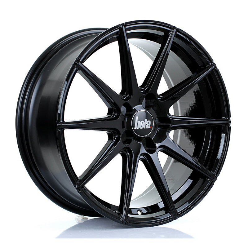 BOLA CSR Alloy Wheel 19x8.5 5x108 ET40 To 45 72.6mm CB Gloss Black