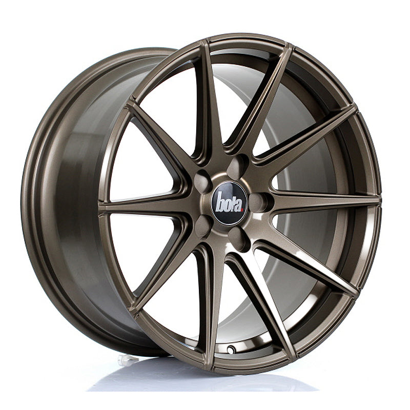 BOLA CSR Alloy Wheel 19x8.5 5x100 ET15 To 45 72.6mm CB Gloss Bronze